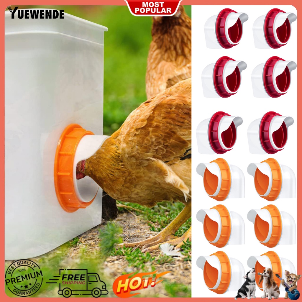 1 Bộ Dụng Cụ Cho Vịt Ăn Tự Động Không Chất Thải Thân Thiện Với Môi Trường DIY