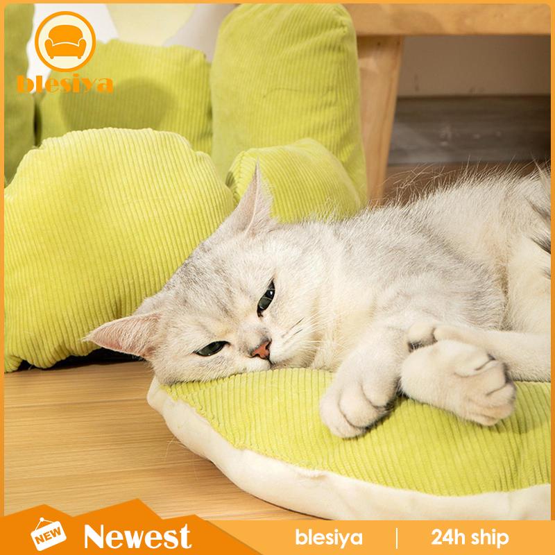 Giường Ngủ Chống Trượt Hình Cánh Hoa Dành Cho Thú Cưng