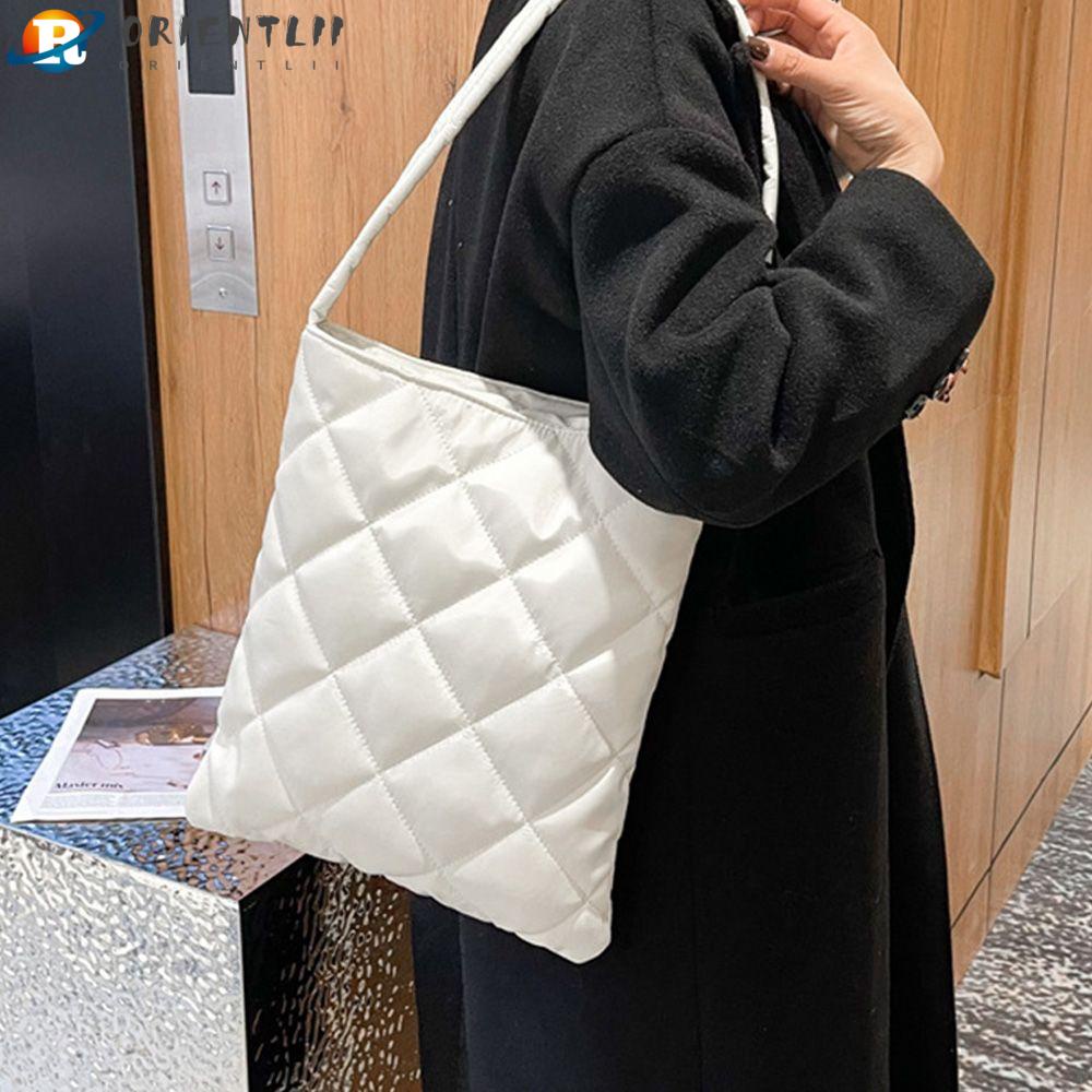 ORIENTLII Túi Tote Đeo Vai Chất Liệu Cotton Thời Trang Dành Cho Nữ