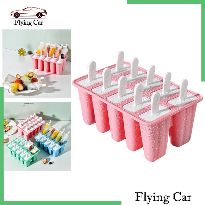 Khuôn Làm Kem Que Bằng Silicone DIY Có Thể Tái Sử Dụng Cho Trẻ Em
