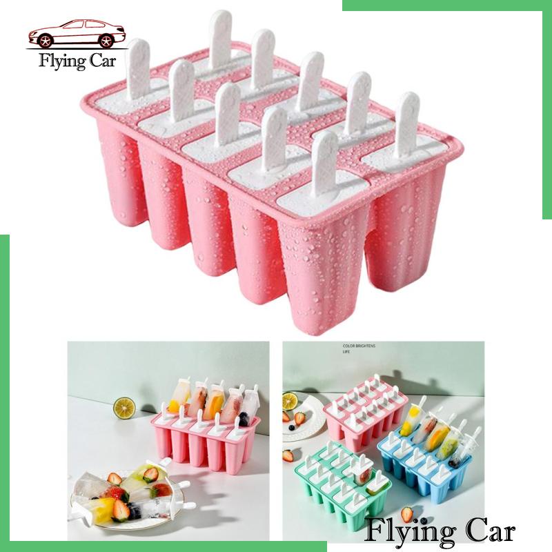 Khuôn Làm Kem Que Bằng Silicone DIY Có Thể Tái Sử Dụng Cho Trẻ Em