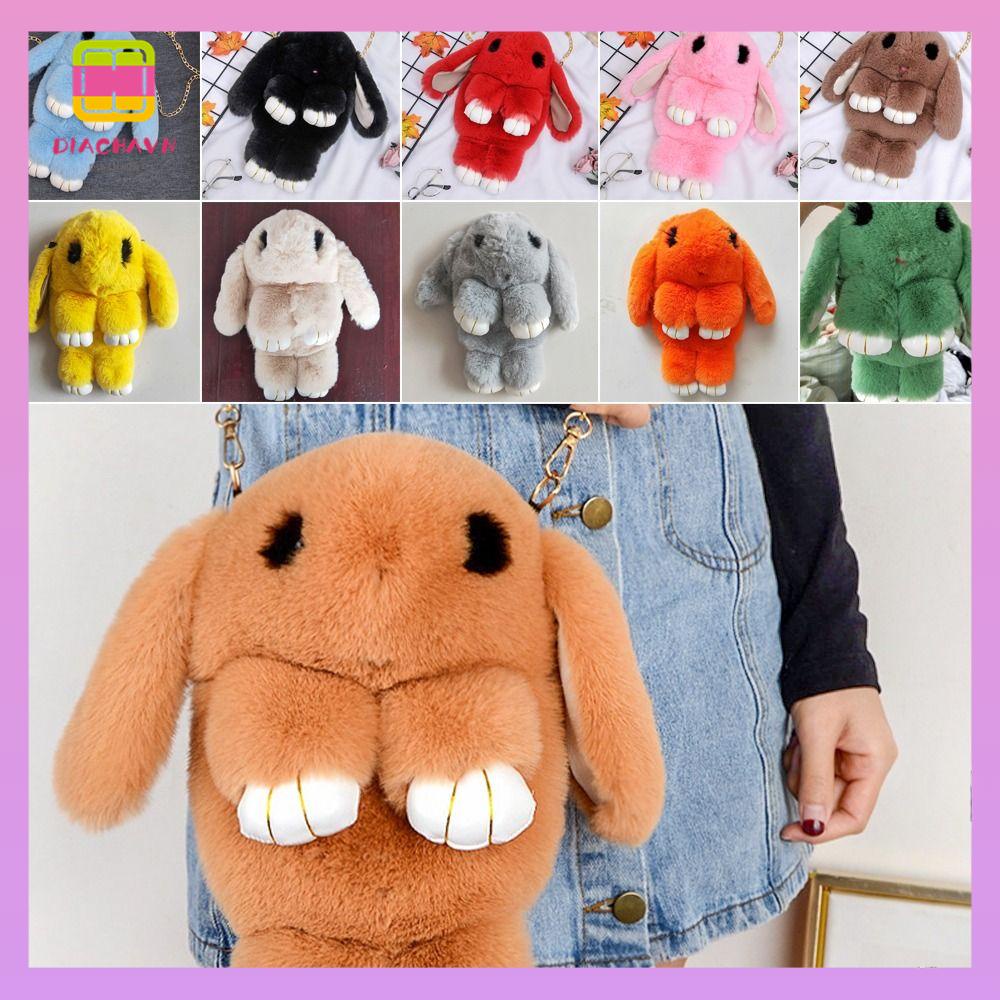 DIACHAVN Túi Đeo ChéO Cỡ LớN HìNh Thỏ Xinh XắN