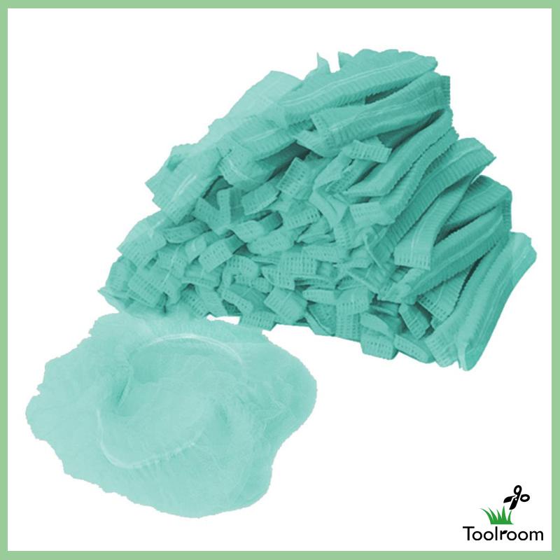 Set 100 Mũ Lưới Trùm Đầu Co Giãn Chống Bụi Dùng Một Lần Đa Năng Tiện Lợi Dễ Sử