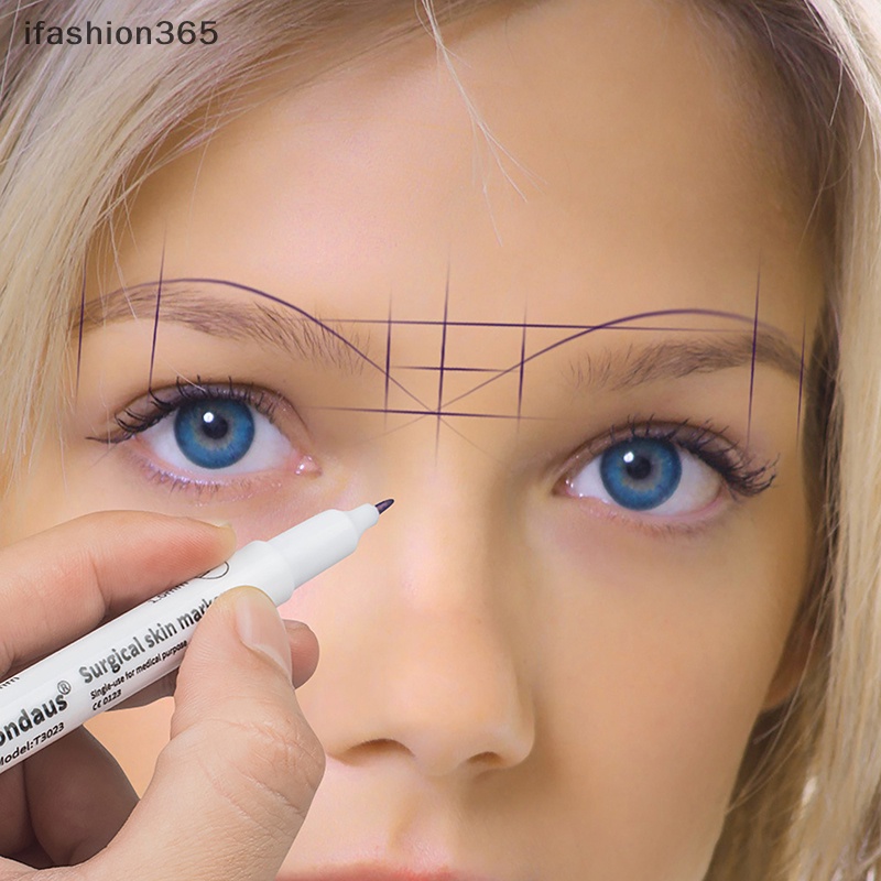 Bút Đánh Dấu Hình Xăm Kháng Nước Màu Trắng Phong Cách Hàn Quốc ifashion365