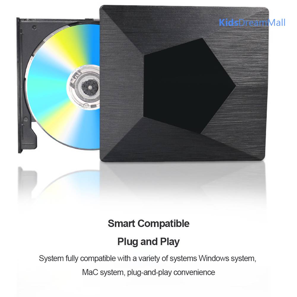 Ổ Đĩa CD-ROM Usb 3.0 Cho Windows XP / 7 / 8 / 10