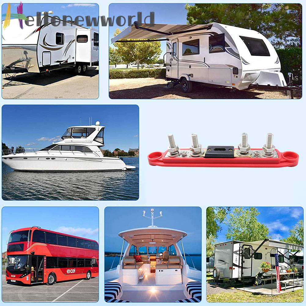 Bảng Mạch Điện 48V M6 / M8 Kèm Vỏ Bọc Phụ Kiện Cho Xe Bus 4 Đinh Tán