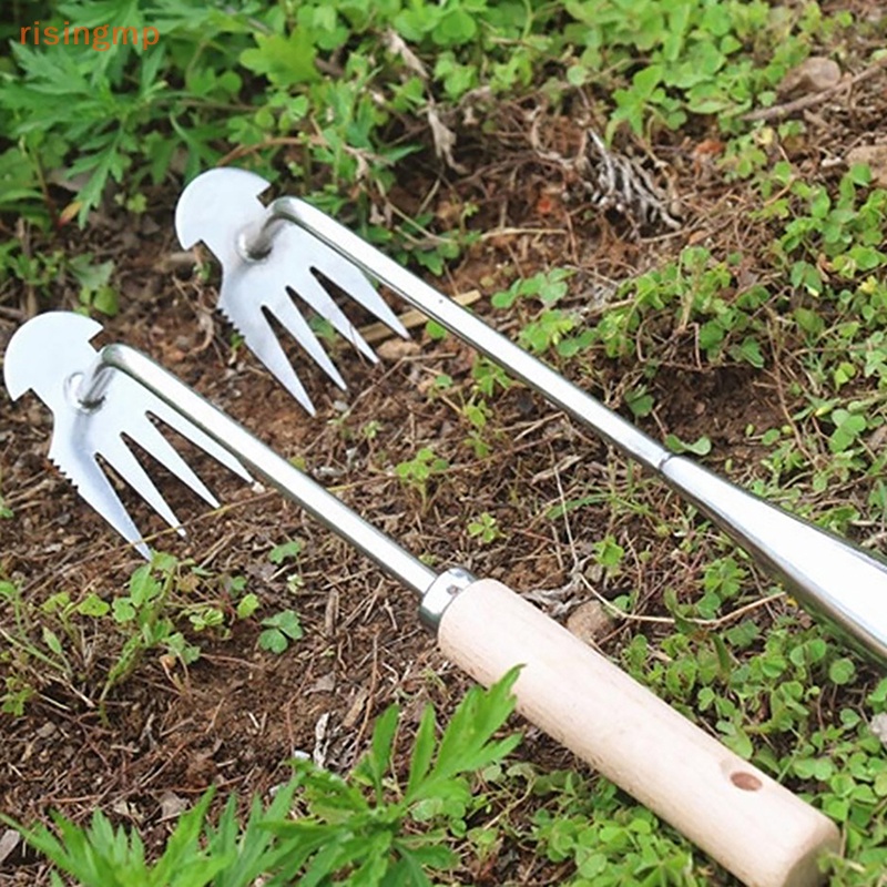 Dụng Cụ Làm Vườn 4 Răng Bằng Thép Chuyên Dụng