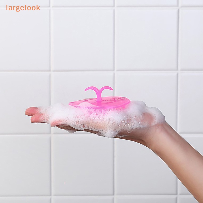 Bàn Chải Gội Đầu Mát Xa Da Đầu Bằng Nhựa Mềm Mại Tiện Dụng