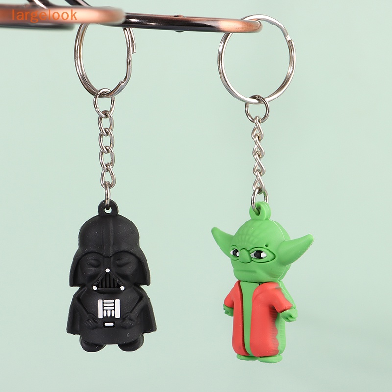 1 Móc Khóa Hình Búp Bê Darth Vader Stormtrooper Bằng PVC