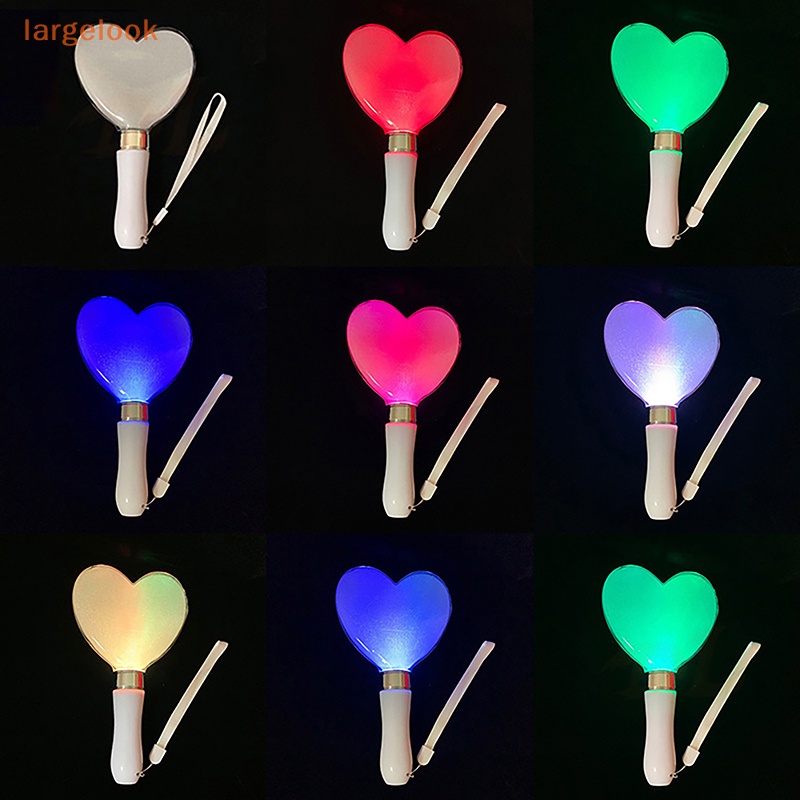 Gậy Phát Sáng Đèn LED 15 Màu Hình Trái Tim Độc Đáo