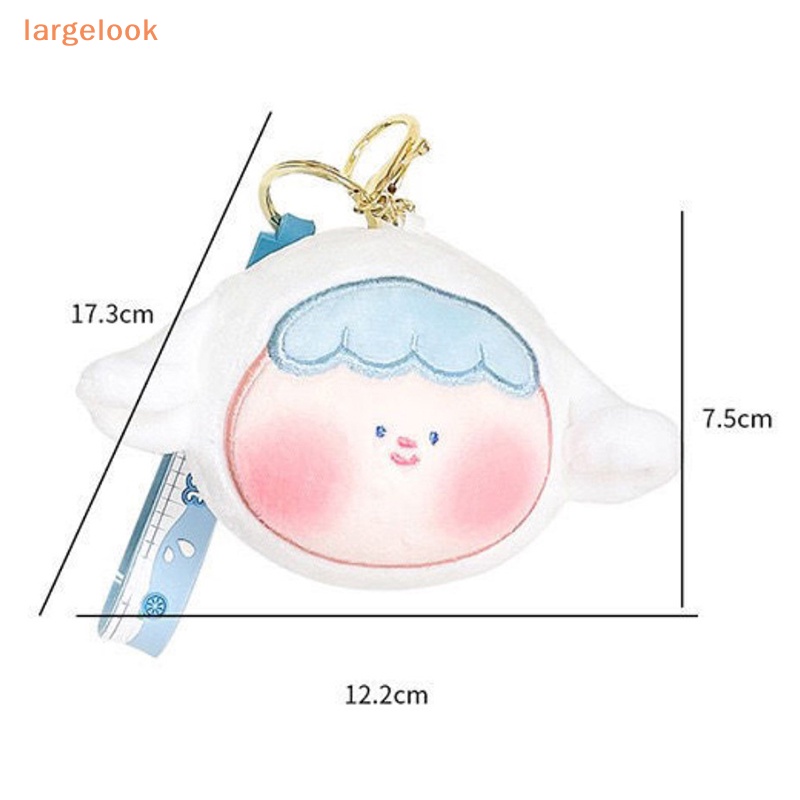 Móc Khóa Hình Trái Cây Hoạt Hình Nhồi Bông Đáng Yêu