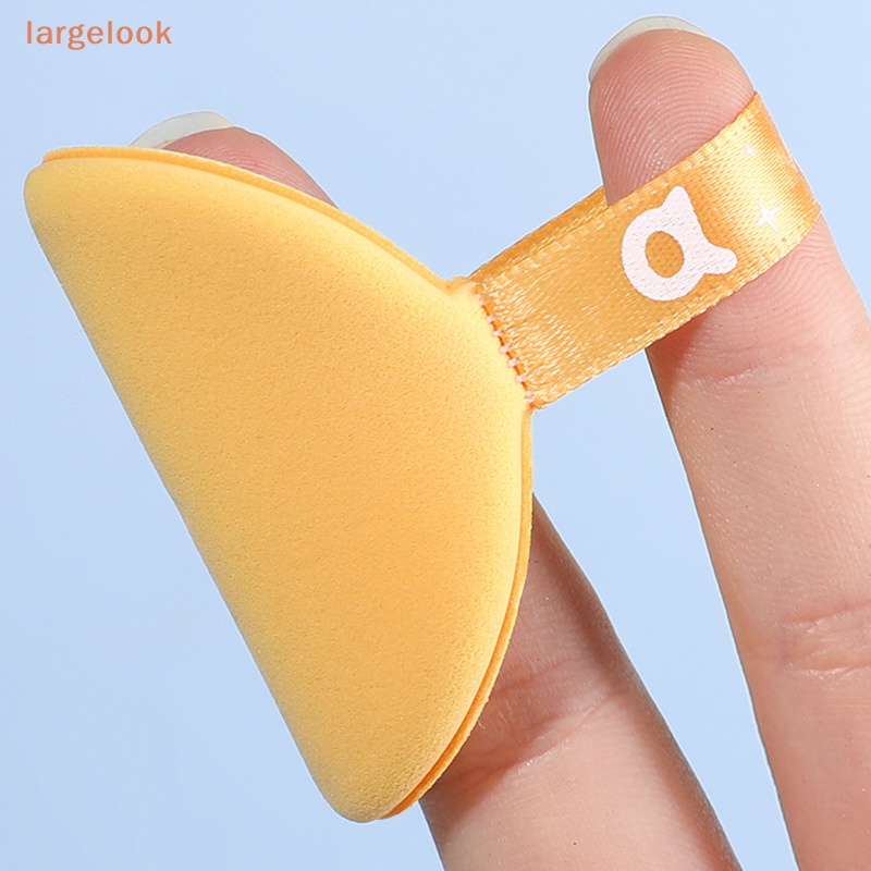 Mút Trang Điểm Hình Tam Giác Mini Bằng Cotton Mềm Mại Có Thể Giặt Được