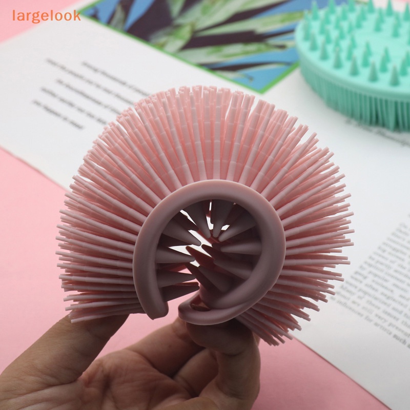 Bàn Chải Silicone Mềm Tẩy Tế Bào Chết Khi Tắm Cho Người Lớn Và Trẻ Em