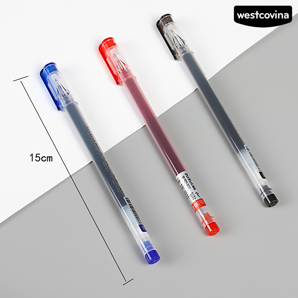 [WSTN] [WSTN]✎Set 12 Bút Mực Gel Ngòi 0.38mm Chất Lượng Cao