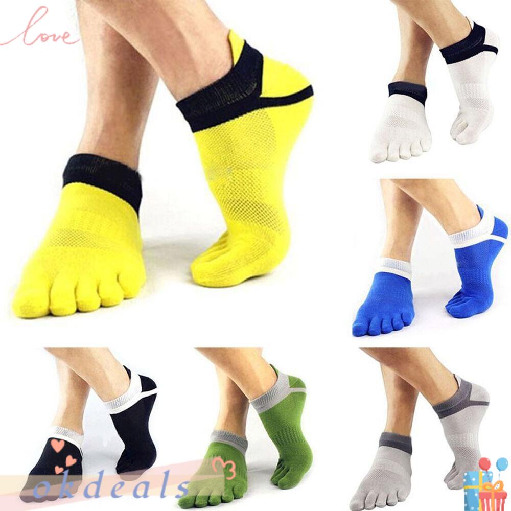 OKDEALS Vớ Cotton Năm Ngón Cho Nam