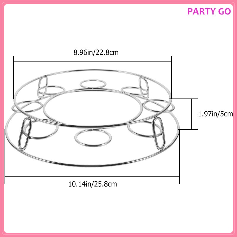 Giá Đỡ Vòng Hấp Cỡ Nhỏ Để Bàn Tiện Dụng