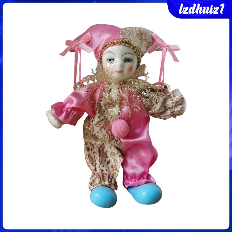 Búp Bê Chú Hề Handmade Phong Cách Cổ Điển