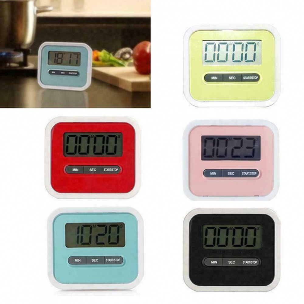 Đồng Hồ Hẹn Giờ Nấu Ăn Màn Hình LCD Tiện Dụng