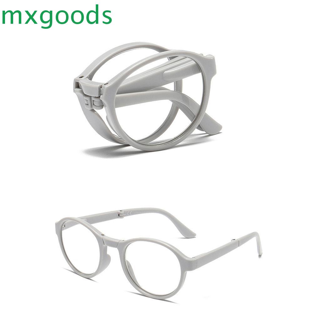 MXGOODS Mắt Kính Gọng Nhựa Phong Cách Retro Thời Trang Cho Người Lớn Tuổi