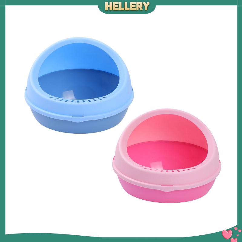 Khay Đựng Cát Vệ Sinh Chống Văng Có Khung Tháo Rời Được Cho Mèo Cưng