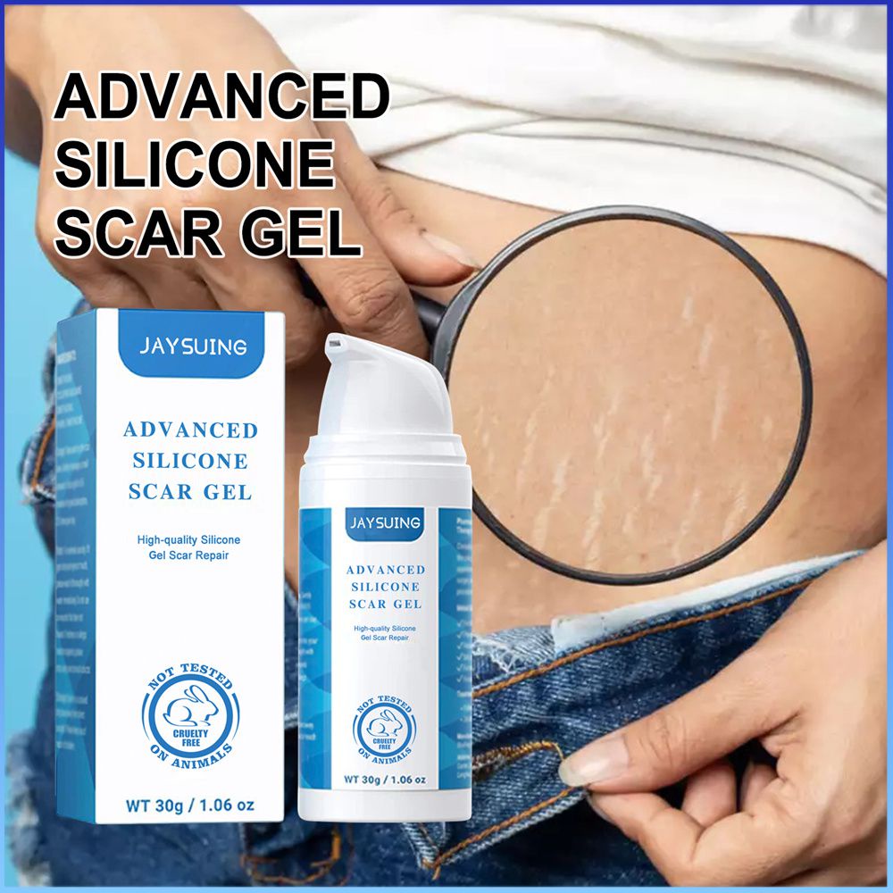 ⚡⚡COD Jaysuing Scar Gel Làm Mờ Vết Bỏng Sẹo Vết Rạn Da Sau Sinh Vết Mụn Làm Mịn Dưỡng Ẩm Không Gây Kích Ứng Thành Phần An Toàn Cho Chăm Sóc Da Toàn Thân 30g