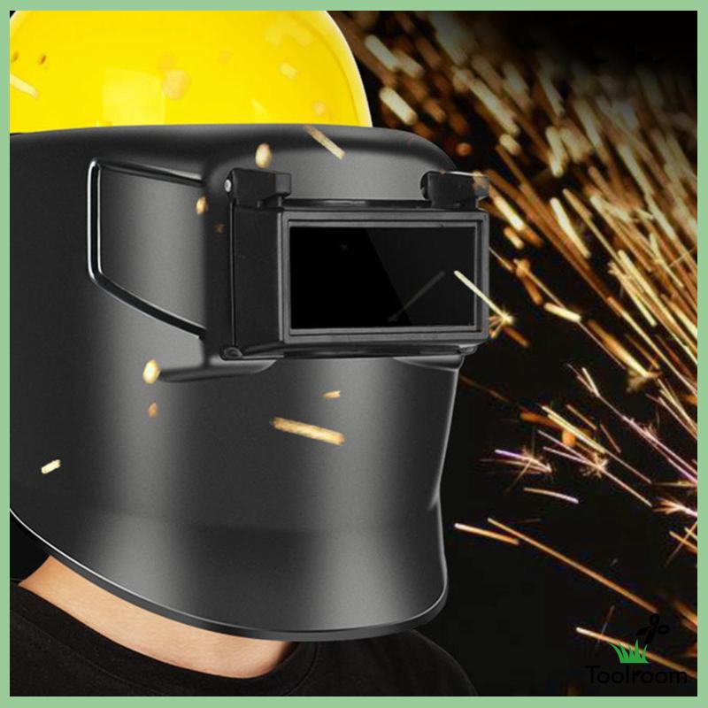 Mũ Hàn Kèm Kính Che Nắng Chuyên Dụng Cho Máy Hàn Điện