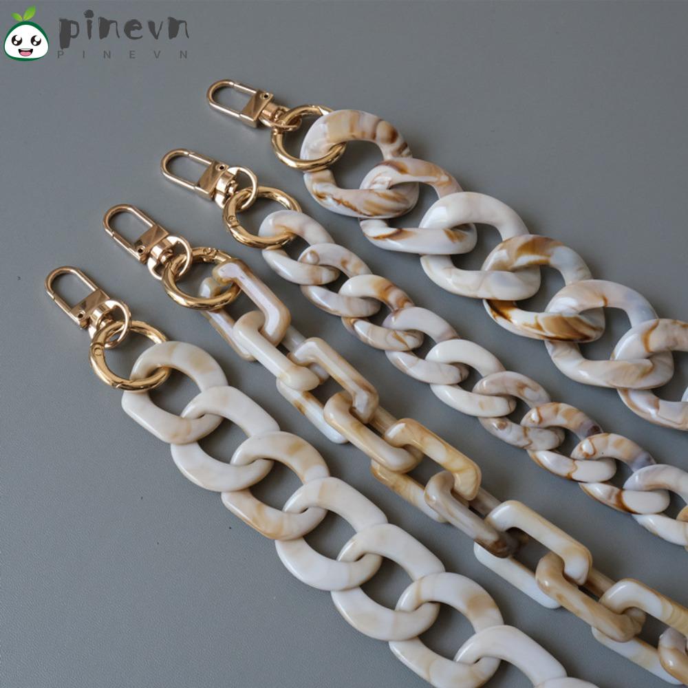 PINEVN Dây Đeo Túi Xách Bằng Nhựa Acrylic Kiểu Dáng Sang Trọng