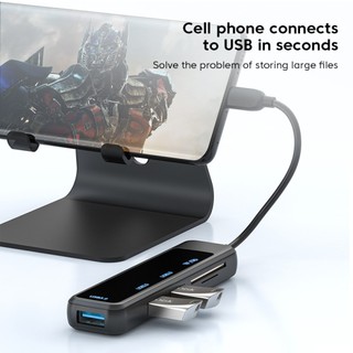 Bộ Chia 6 Cổng USB HUB OTG Cho PC