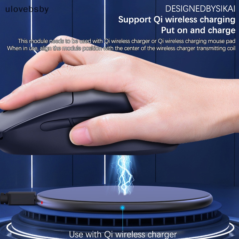 Đế Sạc Không Dây Chuyên Dụng Cho Chuột Logitech QI G502 G703 G903 G Pro X GPW