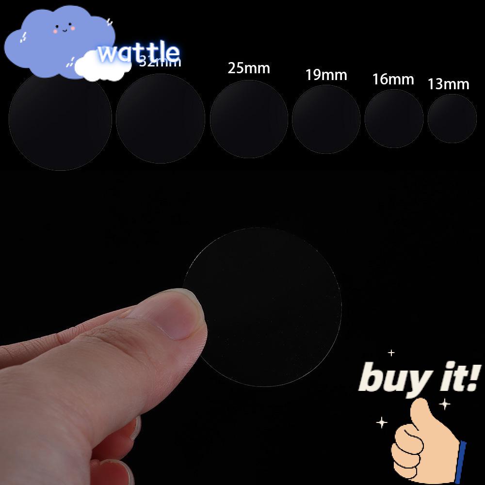 WATTLE Set 8 / 24 / 48 / 70 / 96 / 132 Miếng Dán Tròn Bằng Nhựa PVC Đóng Dấu Niêm Phong Tài Liệu