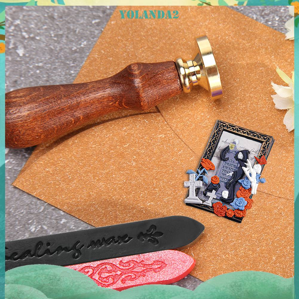 Đầu Tem Bằng Đồng Phong Cách Gothic Cổ Điển Dùng Làm Quà Tặng Đám Cưới DIY