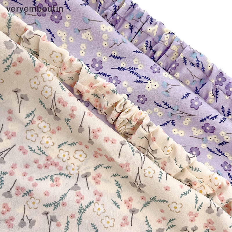 Băng Đô Co Dãn in Họa Tiết Hoa Thời Trang Cho Nữ