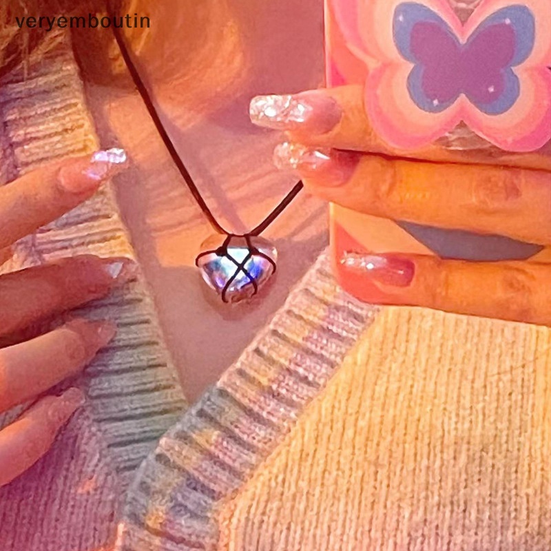 Vòng cổ Mặt Hình Trái Tim Dễ Thương Thời Trang Cho Cặp Đôi