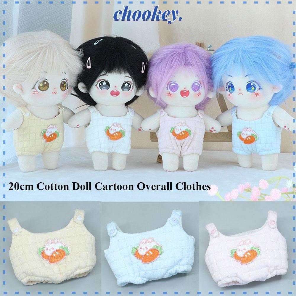 CHOOKEY Bộ Quần Áo Cotton Dành Cho Búp Bê 20cm
