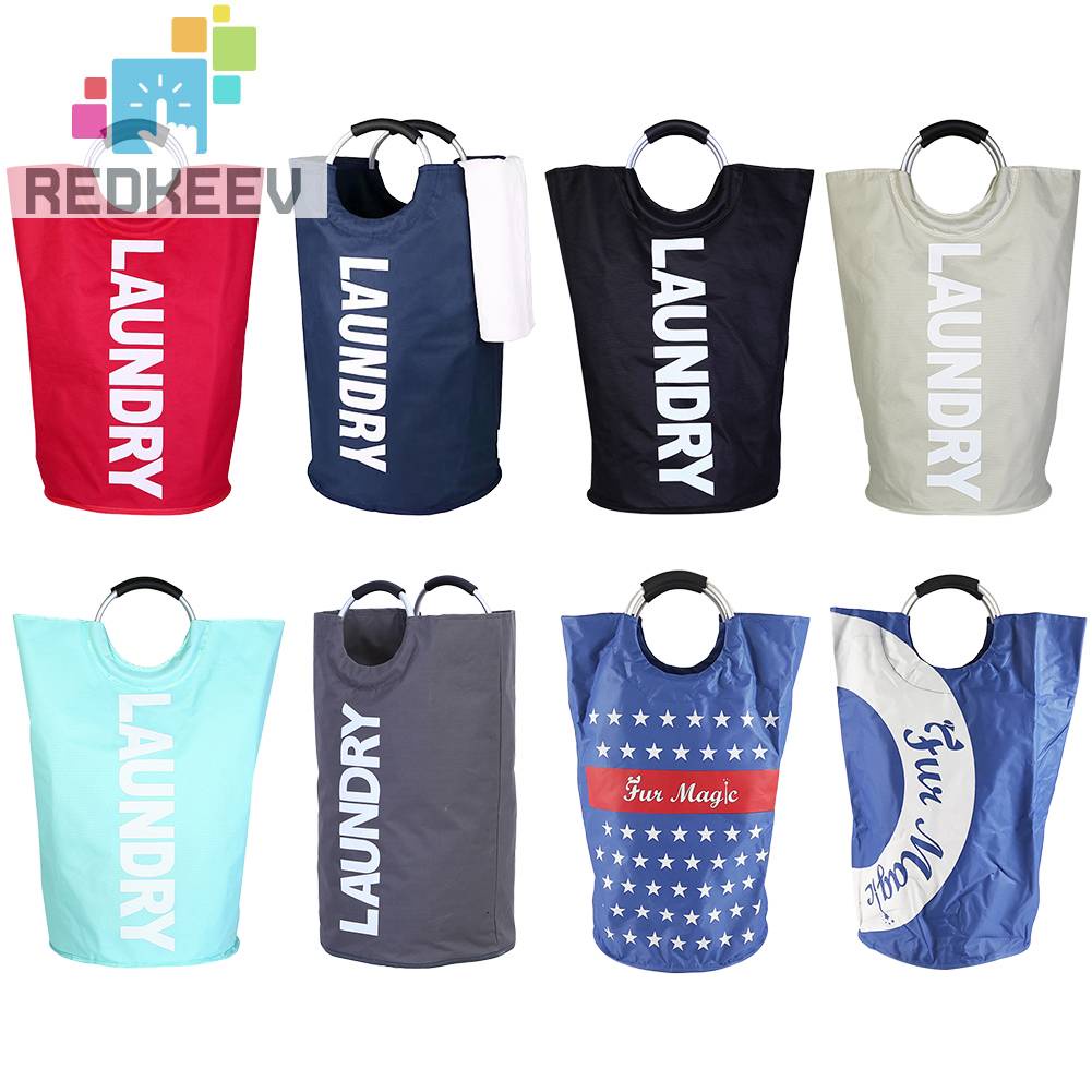 Giỏ Đựng Quần Áo Bẩn Chống Nước Có Thể Gấp Lại Tiện Dụng