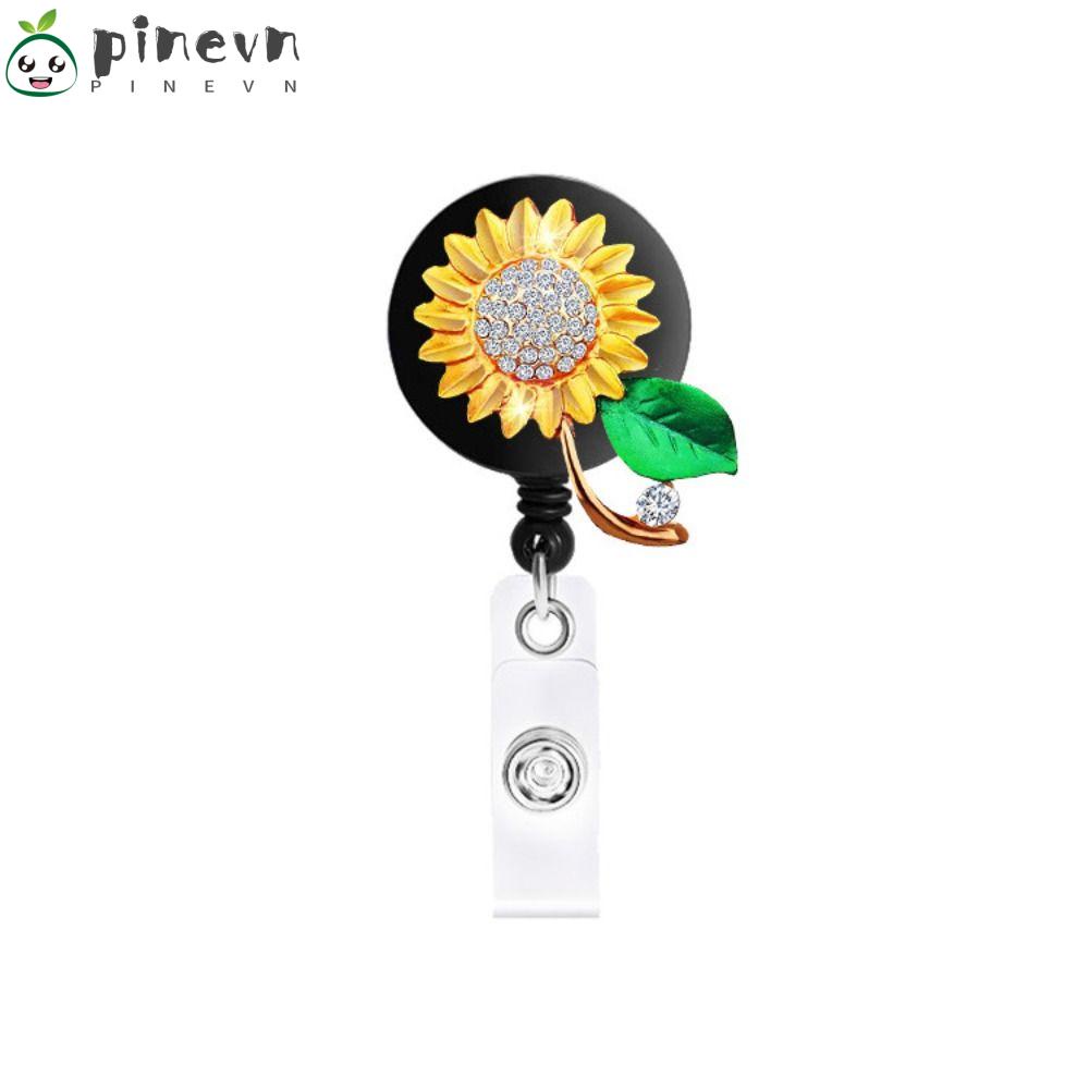 PINEVN Máy Câu Cá ABS Có Thể Thu Gọn Hình Hoa Hướng Dương Chịu Được Sức Nặng Cho Văn Phòng