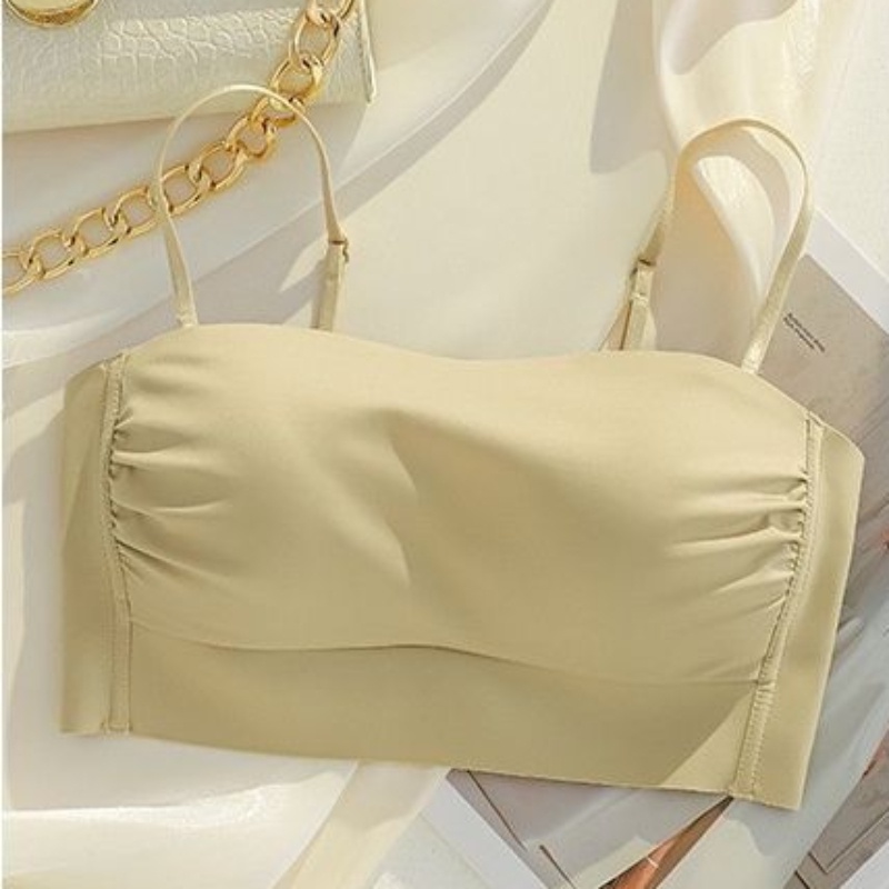 Áo Ngực Không Đường May Siêu Mỏng Thoáng Khí Không Để Lại Dấu Vết Hở Lưng