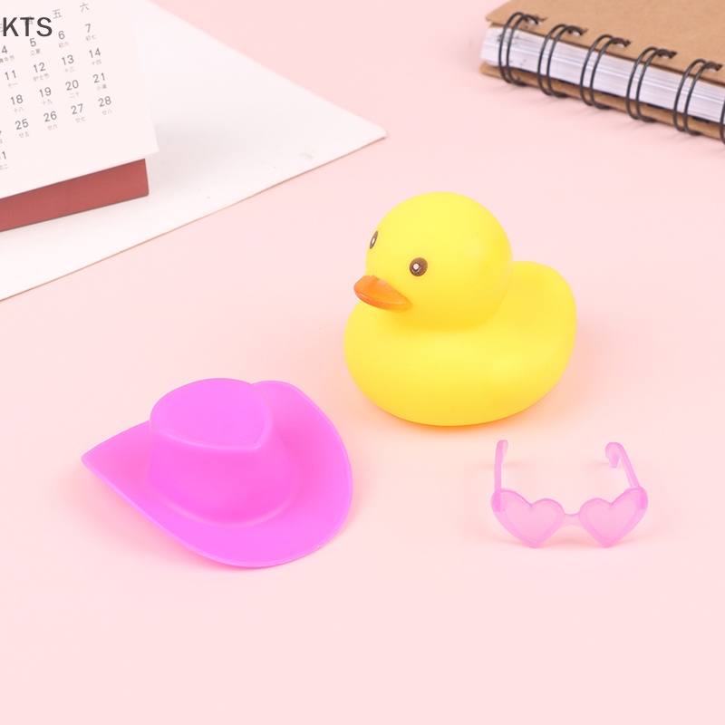 Set 1 / 3 Vịt Nhựa Tráng Men Trang Trí Bể Cá