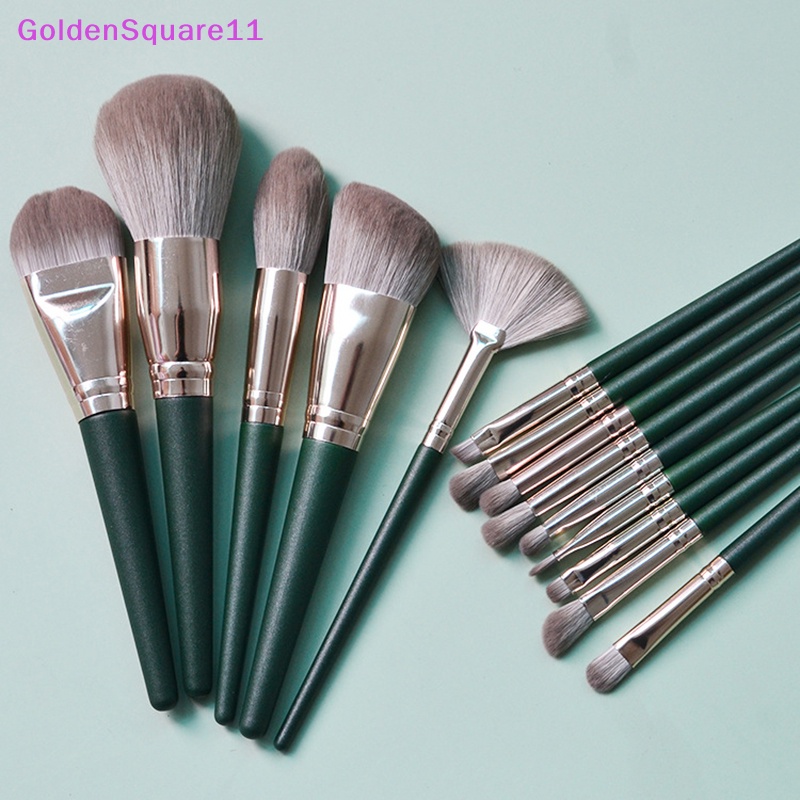 Set 14 Cọ Trang Điểm Phấn Nền / Phấn Mắt / Má Hồng Mềm Mịn Tiện Dụng