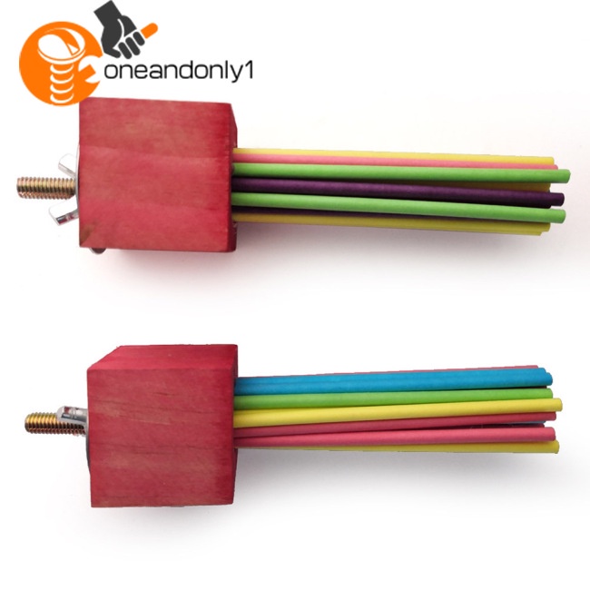 Đồ Chơi Que Gỗ Nhiều Màu Dùng Huấn Luyện Cho Chim Vẹt Tiện Dụng