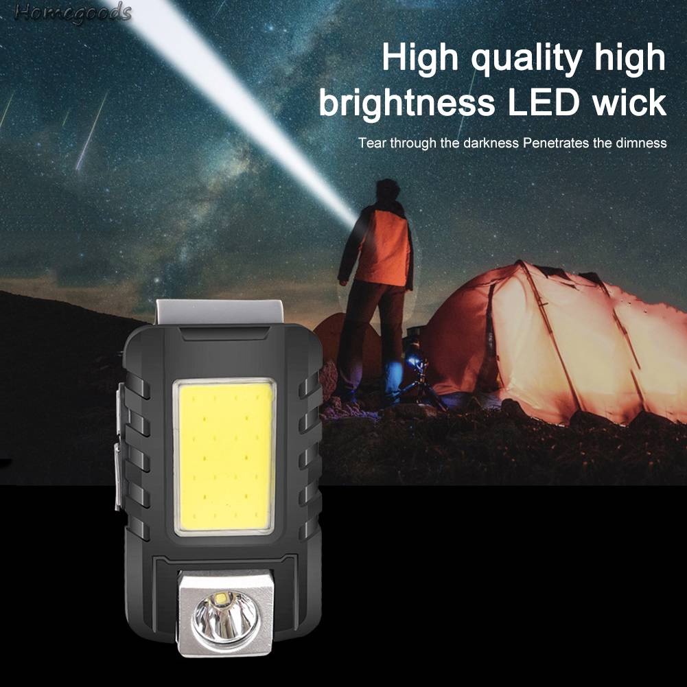 Đèn Led Kẹp Mũ COB 500mAh 500LM Type-C Sạc Được