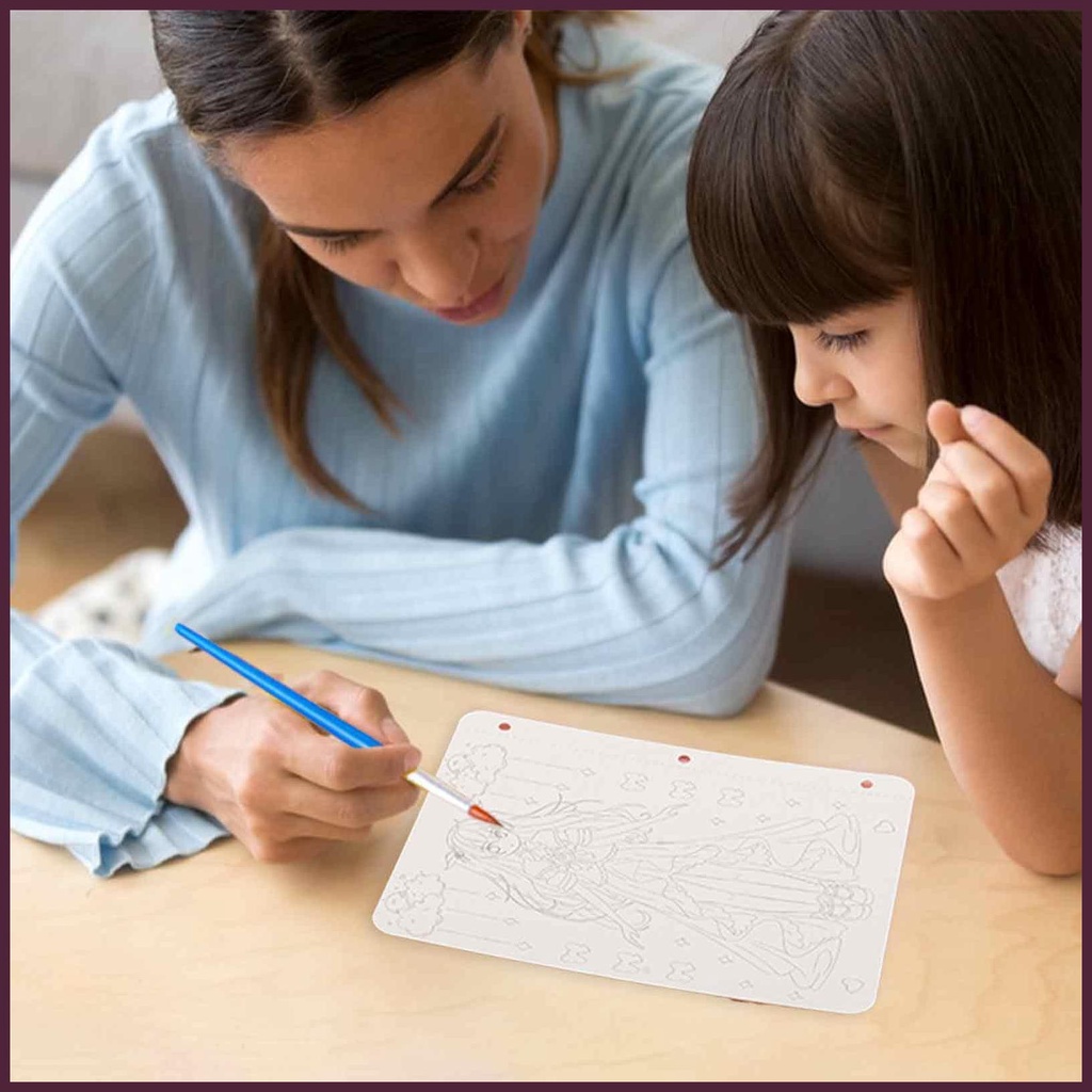 Đồ Chơi Sách Vẽ Tay Hoạt Hình 3D DIY