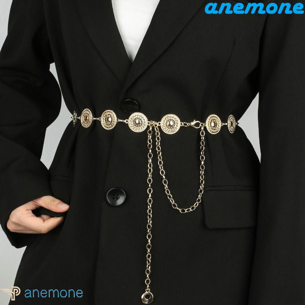 Dây Xích Đeo Hông Bằng Kim Loại Phong Cách Punk Hip Hop Thời Trang Cho Nữ