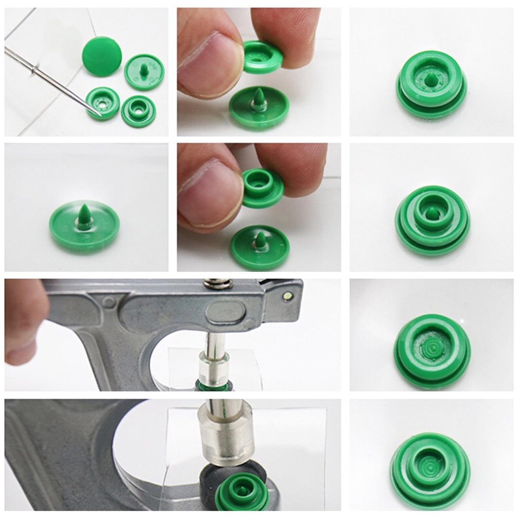 Set 312 Nút Bấm / Kìm Cắt Chỉ Bằng Kim Loại