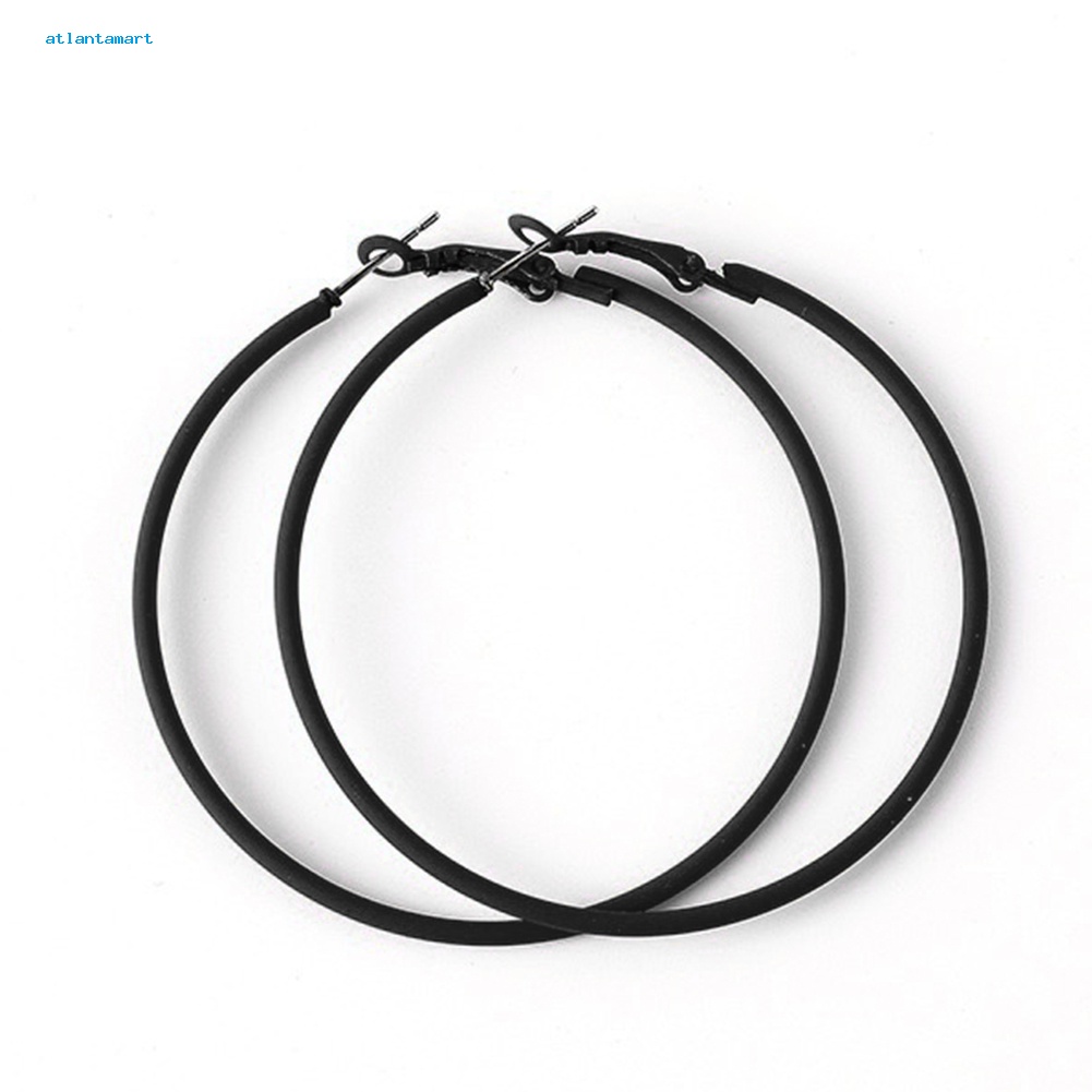 Túi Đựng Đồ Dùng Cao Cấp Tiện Dụng| Khuyên Tai Tròn Lớn Màu Sắc Ngọt Ngào Sáng Tạo Cho Nữ