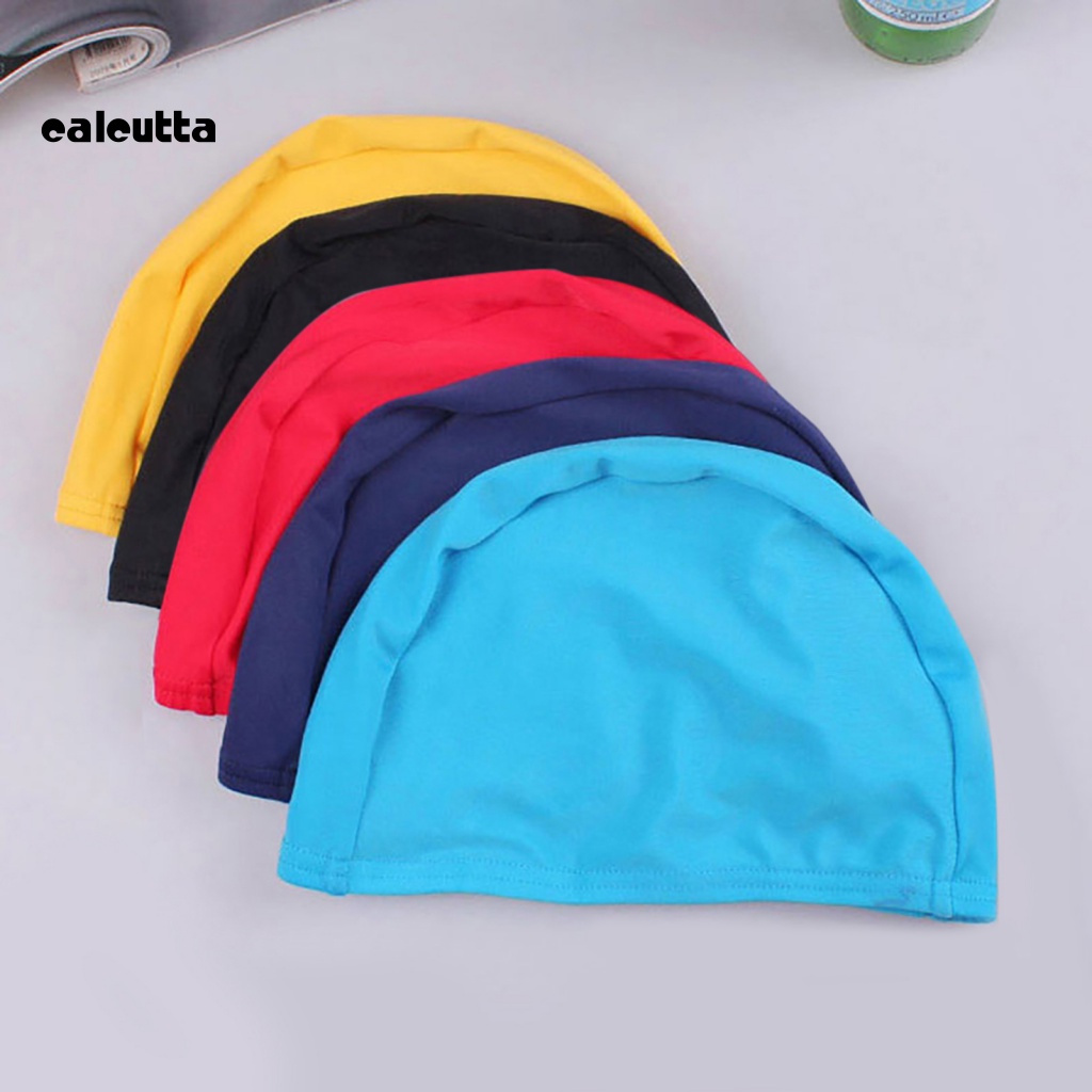 Mũ Bơi Nylon Thoáng Khí Chống Thấm Nước Màu Sắc Đơn Giản