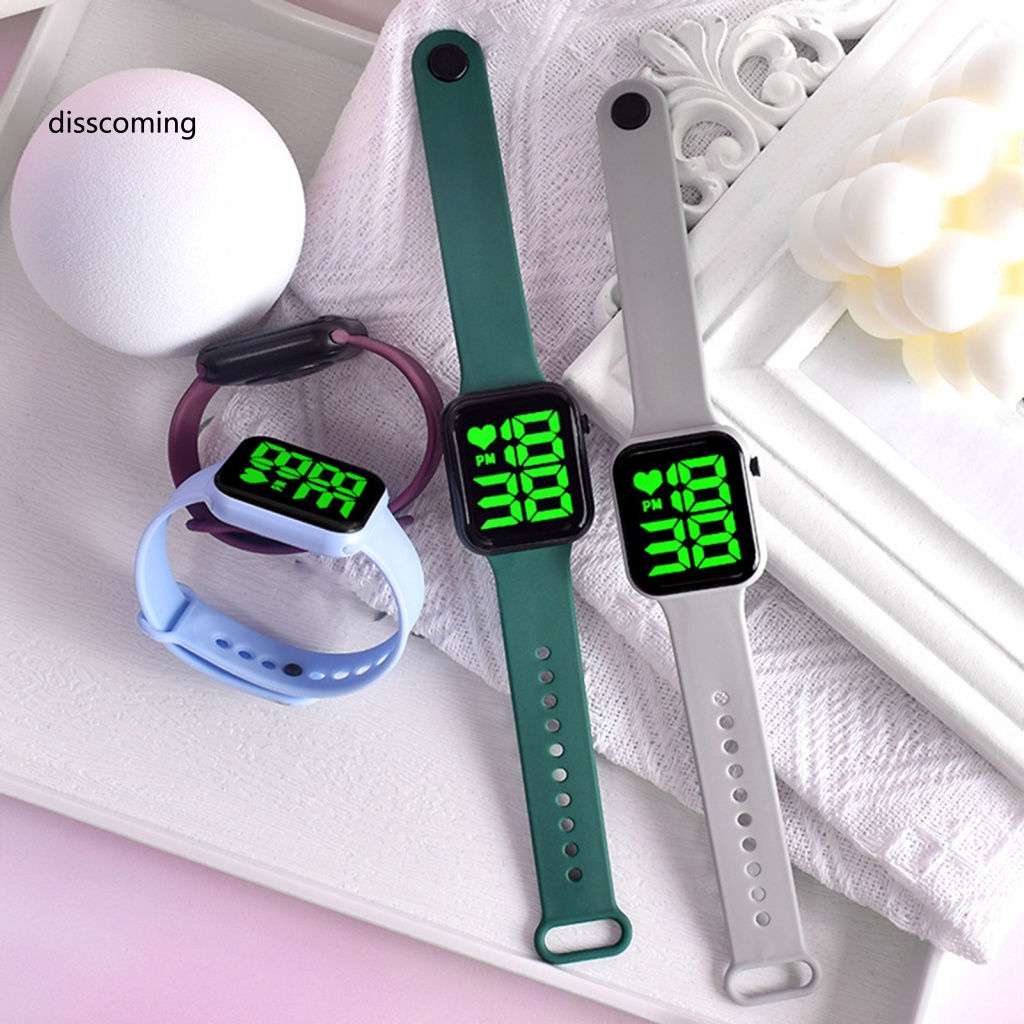 Băng Đô Sợi Xích Thời Trang Cá Tính Cho Nữ| Đồng Hồ Điện Tử Chống Thấm Nước Có Đèn Led Kỹ Thuật Số Thời Trang Cho Trẻ Em