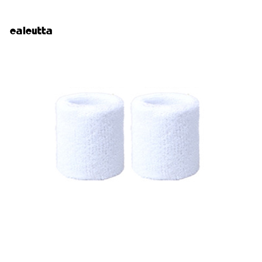 Set 2 Băng Quấn Bảo Vệ Cổ Tay Thấm Hút Mồ Hôi Khi Chơi Thể Thao