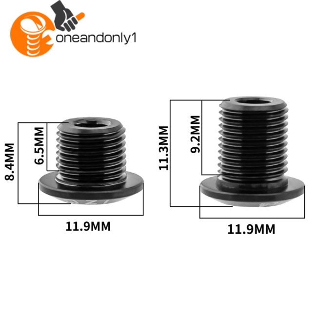 Bộ 4 Ốc Vít Hợp Kim Titan Tc4 Cho Xe Đạp Leo Núi