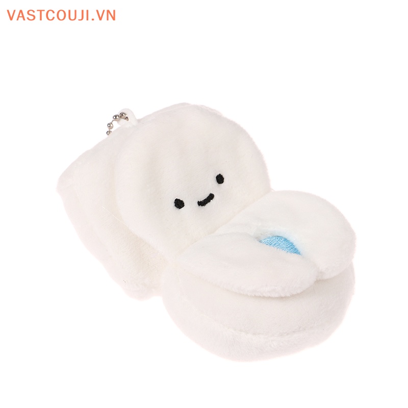 Móc Khóa Hình VASTJI Mini Có Nam Châm Hít Gắn Tủ Lạnh Trang Trí Vui Nhộn Chống Căng Thẳng